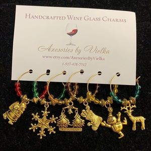 Handmade Wine Glass Charms
